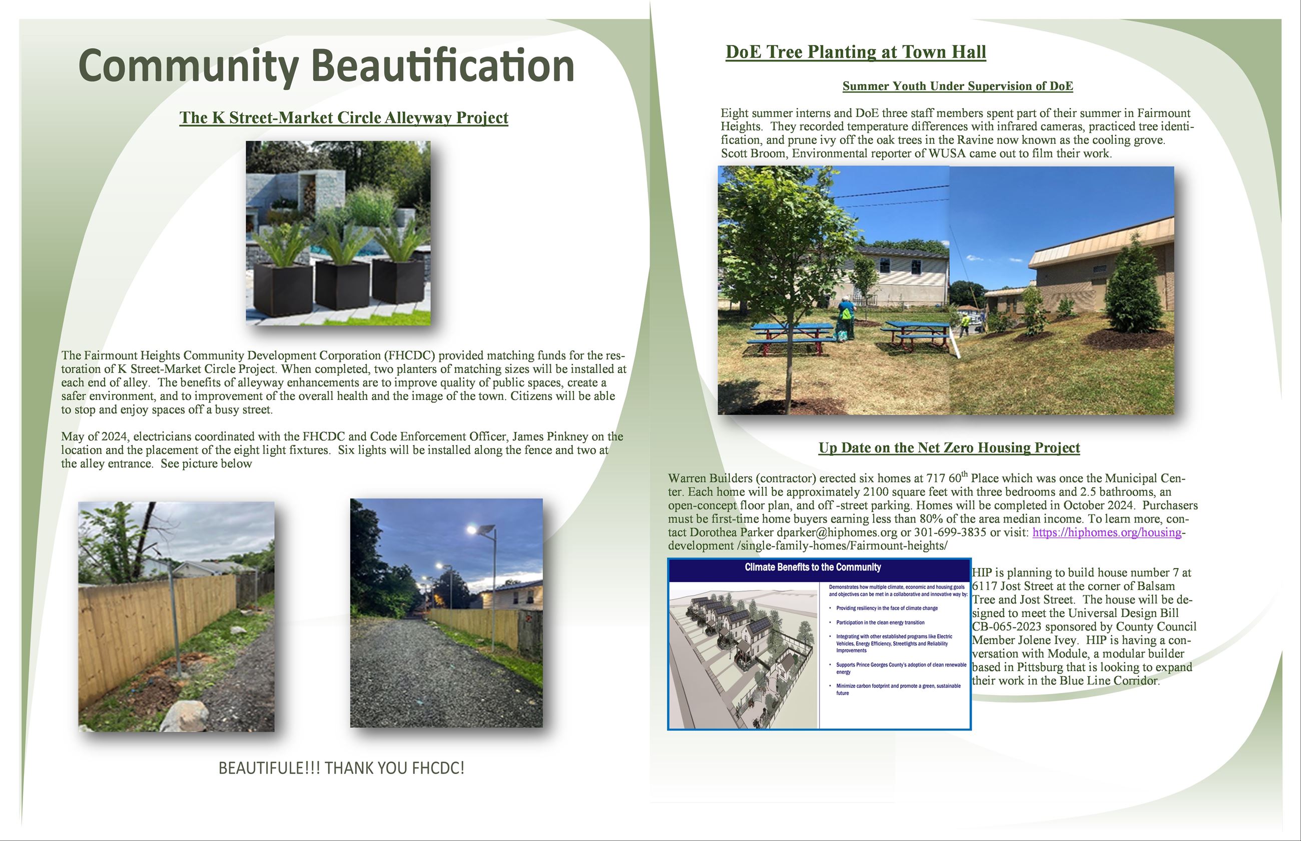 Green Team news letter page01