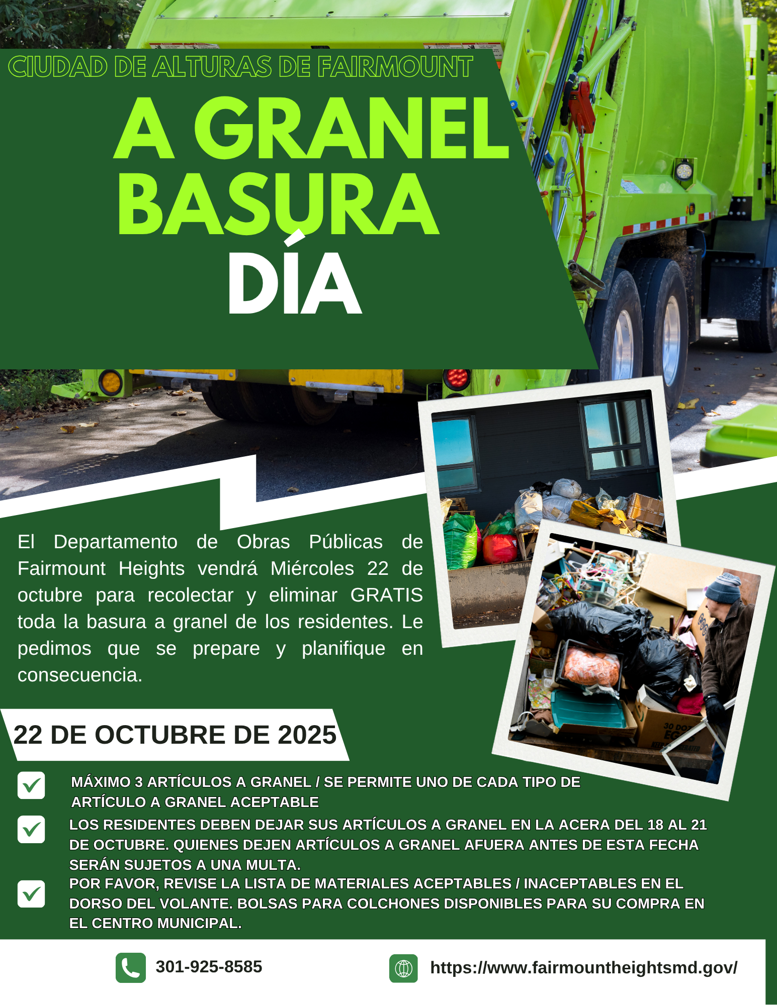 Oct Bulk trash Spanish